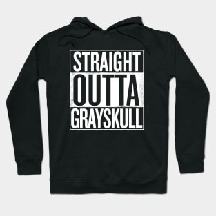 Straight Outta Grayskull He Man And The Masters Of The Universe White Hoodie